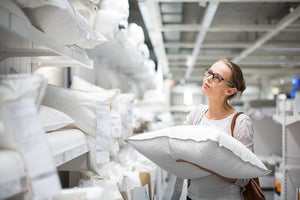 hotel quuality pillows to support side and back sleepers