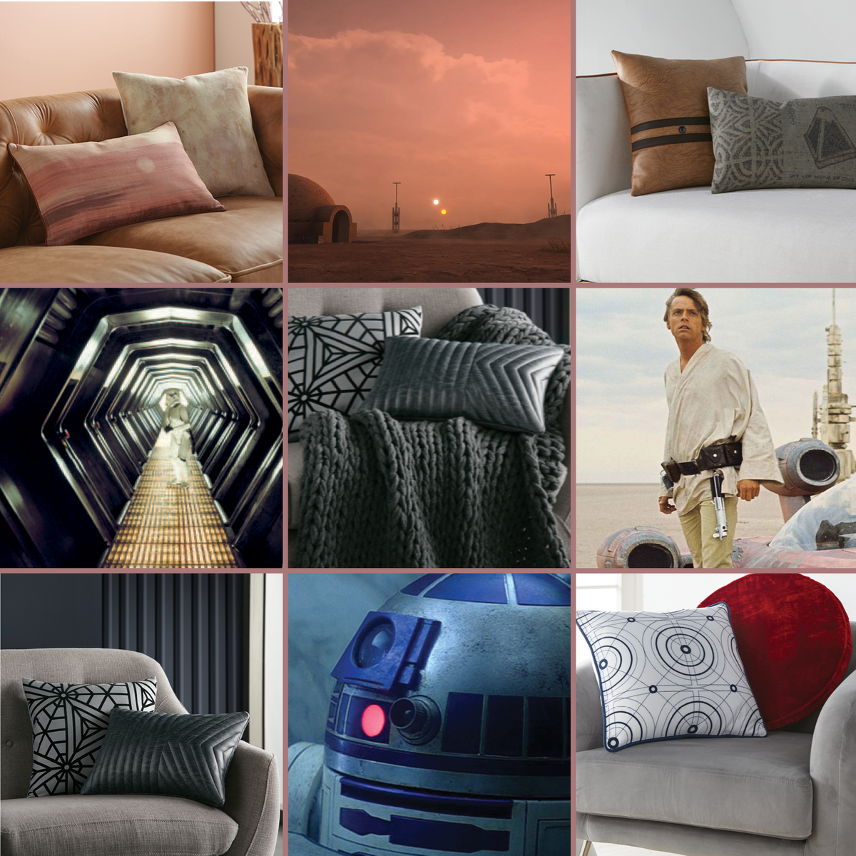 Shaped Star Wars Decorative Pillows