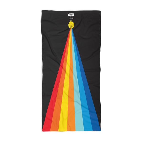 Millennium Falcon Vibes Beach Towel