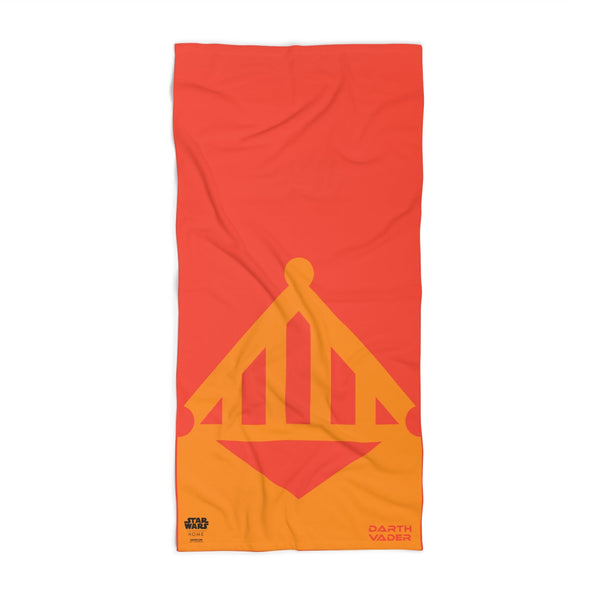 Vader Mask Beach Towel - Blaze