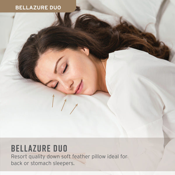 Hotel Bellazure Duo Down Soft Feather Pillow