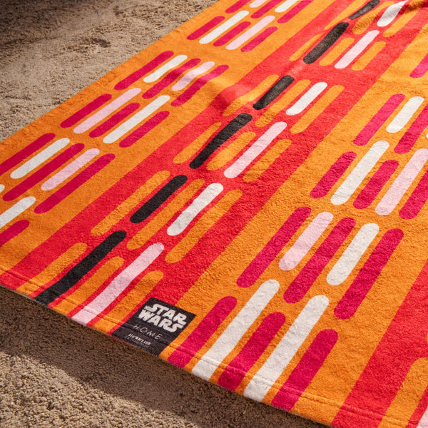 Pill Pattern Beach Towel - Citrus