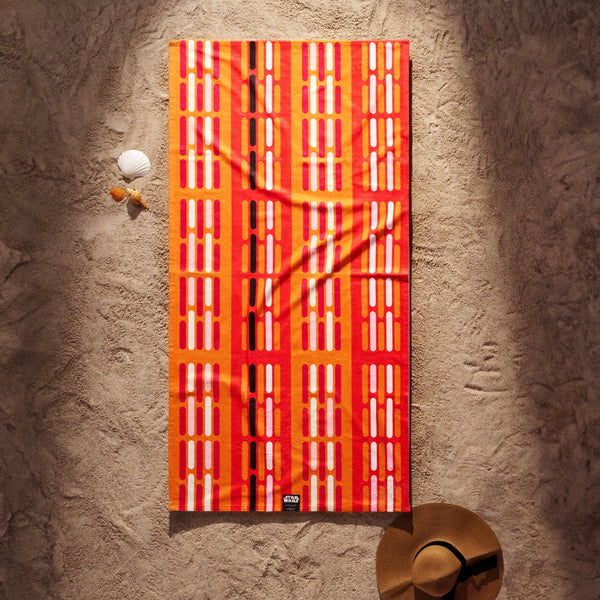 Pill Pattern Beach Towel - Citrus