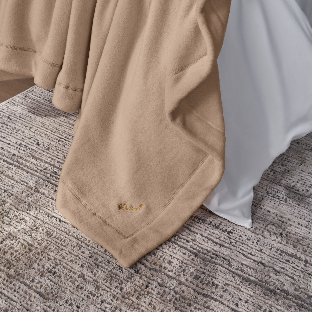 Sobellux Hotel Ultra Soft Fleece Blanket | Terracotta