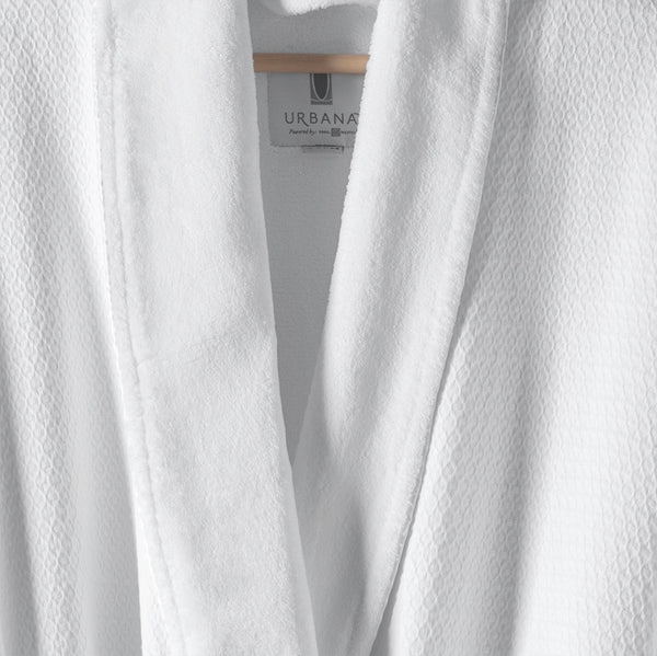 Spa Glow Waffle Jacquard Bath Robe Urbana