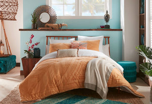 Island Bedding Set from Disney Resorts Home Collection: Set a Tropical Mood with Island Palms