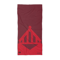 Vader Mask Beach Towel -Crimson