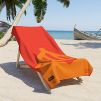 Vader Mask Beach Towel - Blaze