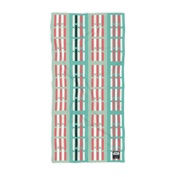 Pill Pattern Beach Towel - Mint