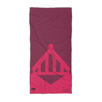 Vader Mask Beach Towel - Berry