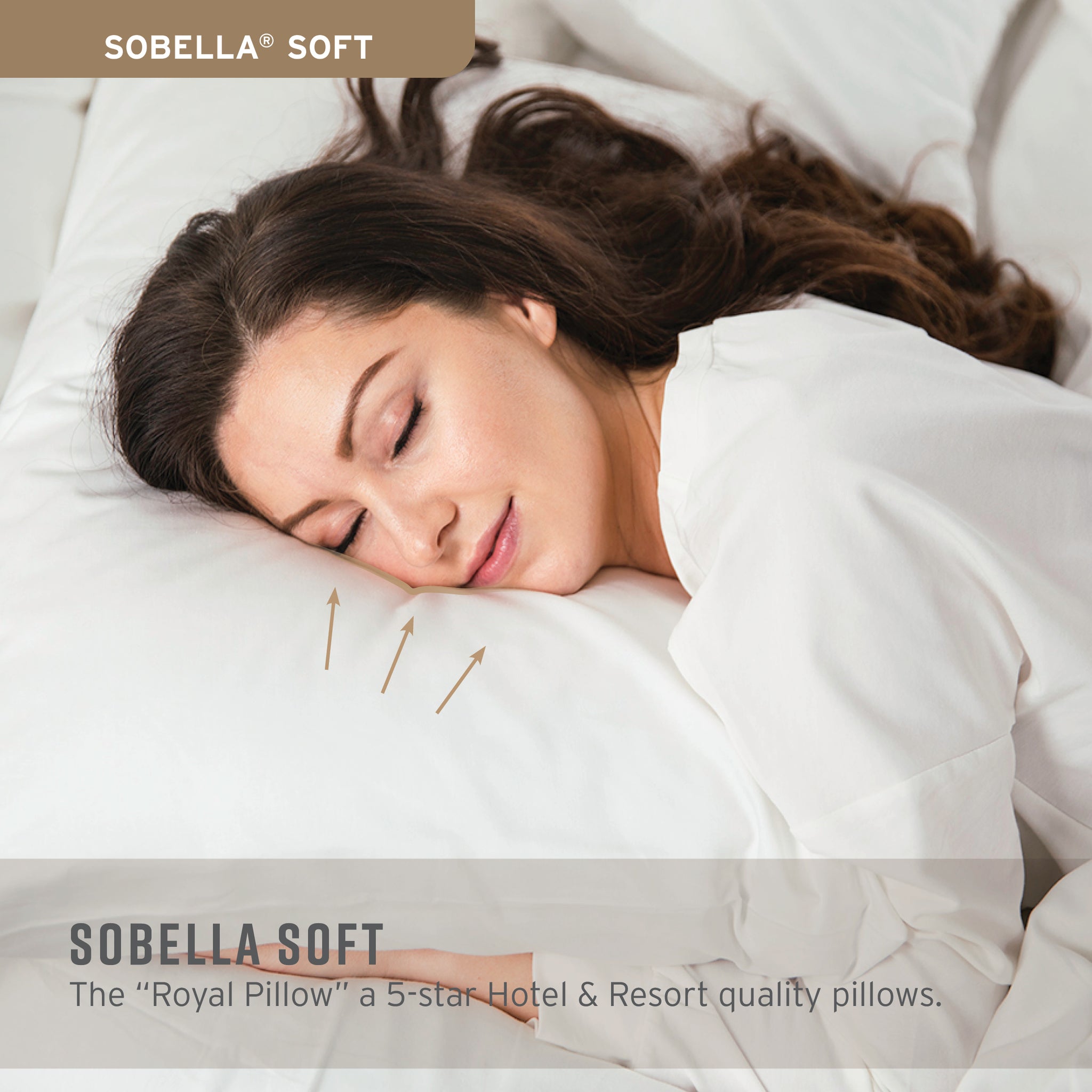 Sobella Soft Pillow – Cozy Support for Better Sleep