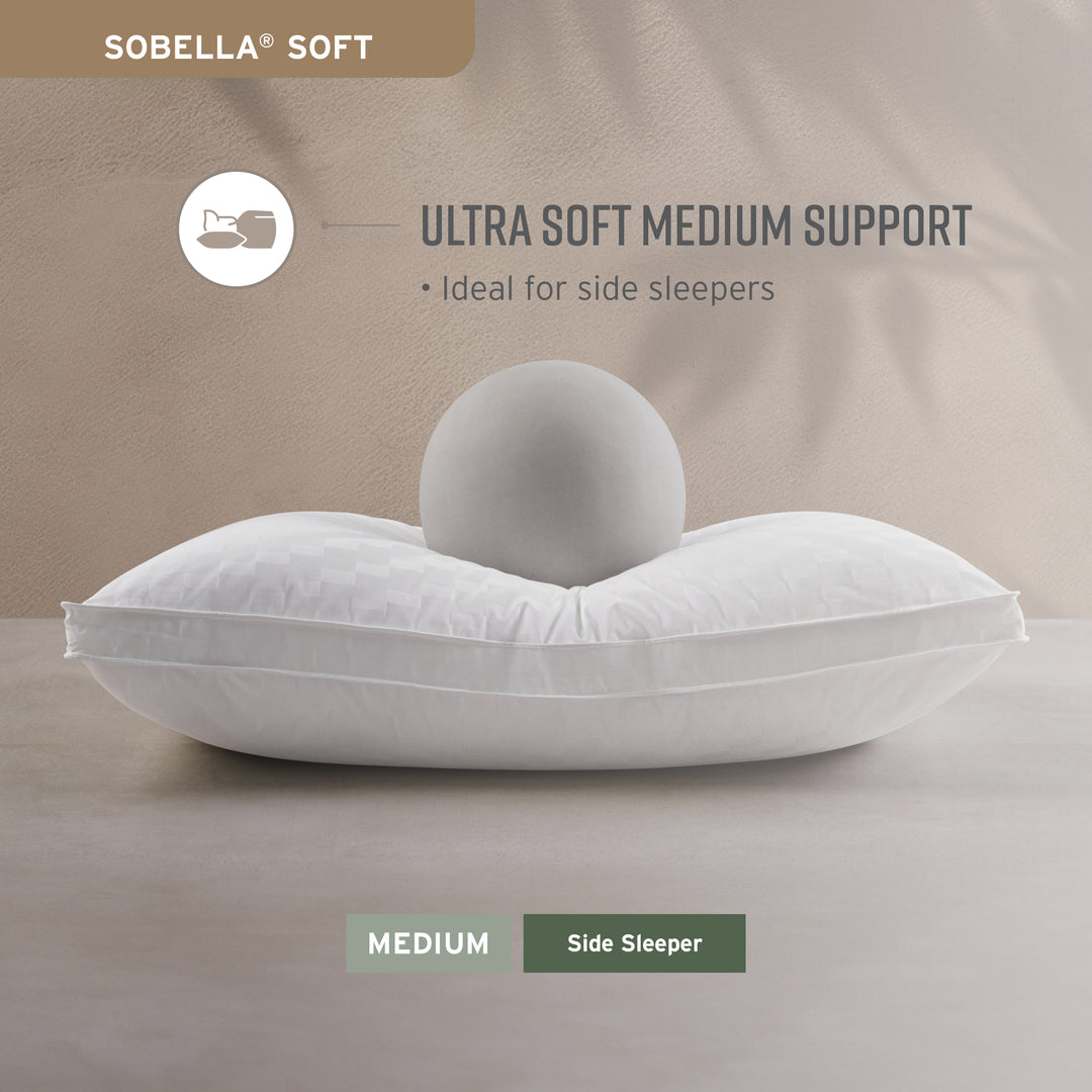 Sobella Soft Pillow – Cozy Support for Better Sleep