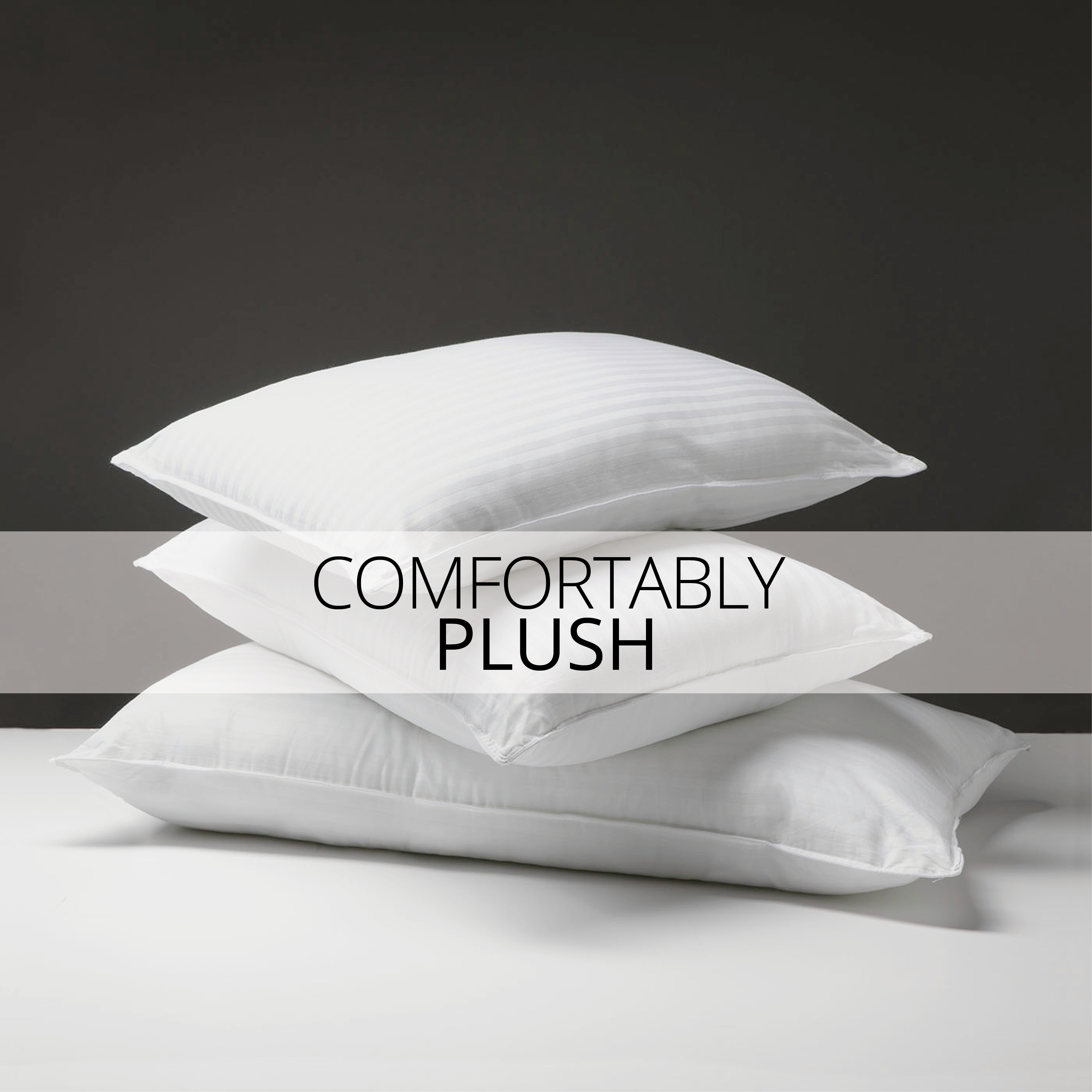 Sobel Westex: Hotel Sobella Side Sleeper Pillow Hotel & Resort Quality, 300  Thread count 100% cotton casing, Down Alternative F
