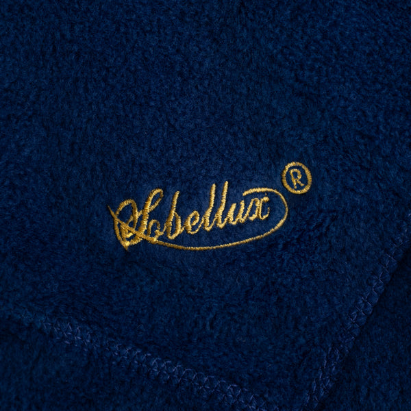 Sobellux Hotel Ultra Soft Fleece Blanket Medieval Blue