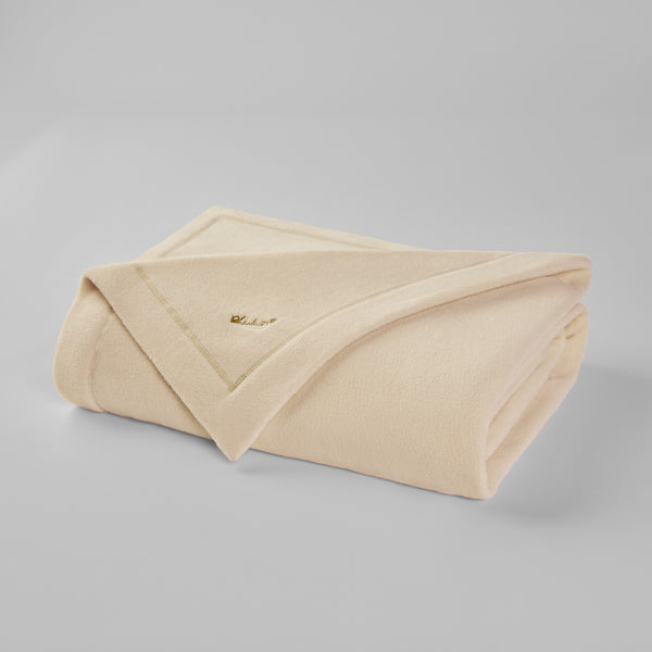 Sobellux Hotel Ultra Soft Fleece Blanket | Pearl