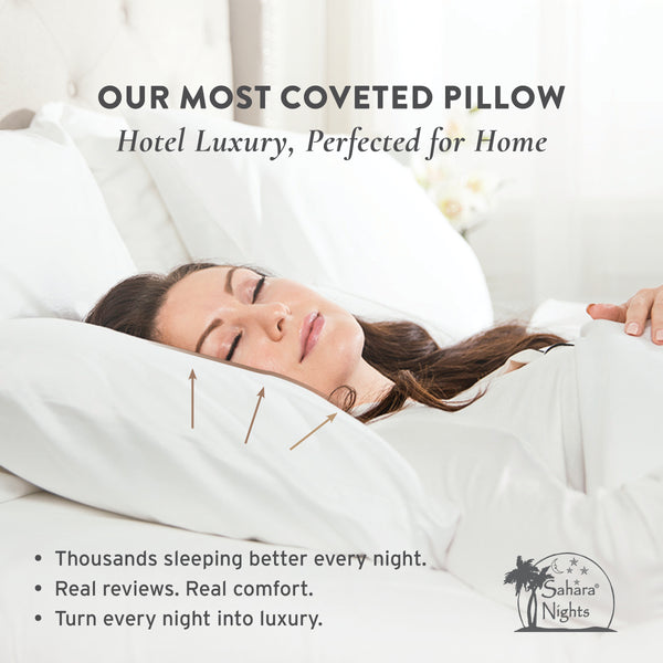 Hotel Sahara Nights Pillow – Our Best Seller