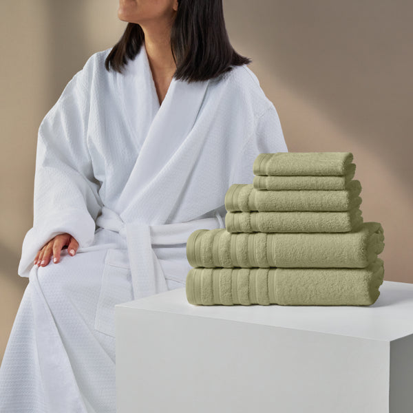 Essential Bath Bundle - Waffle Jacquard Bundle