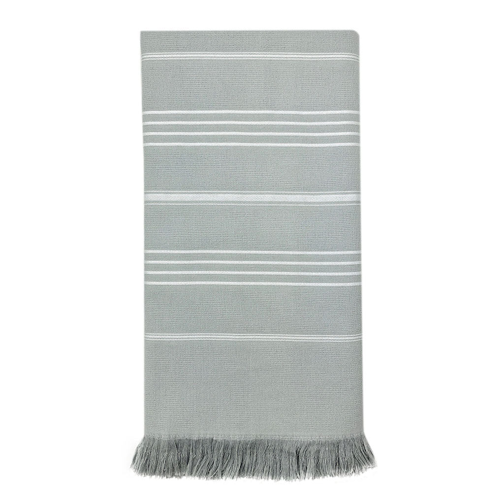 American Soft Linen Peshtemal Beach Towels, Turkish Terry 35x60 Inches - Rose