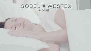 Sobel Westex Dolce Notte Soft-Medium Pillow - Side Sleeper Support, Brushed Microfiber, Antimicrobial Finish, Standard