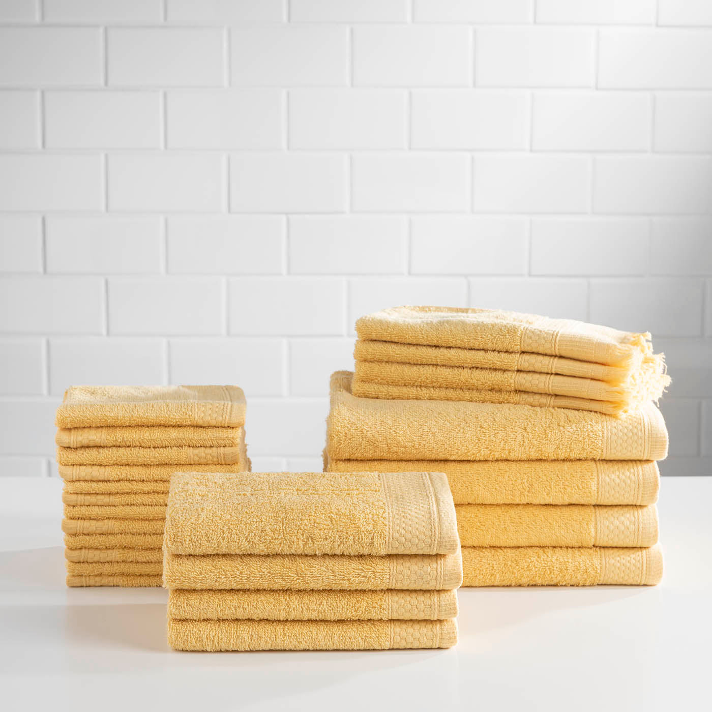 Baltic Linen 100% Cotton 12 Piece Luxury Towel Set - Cobalt