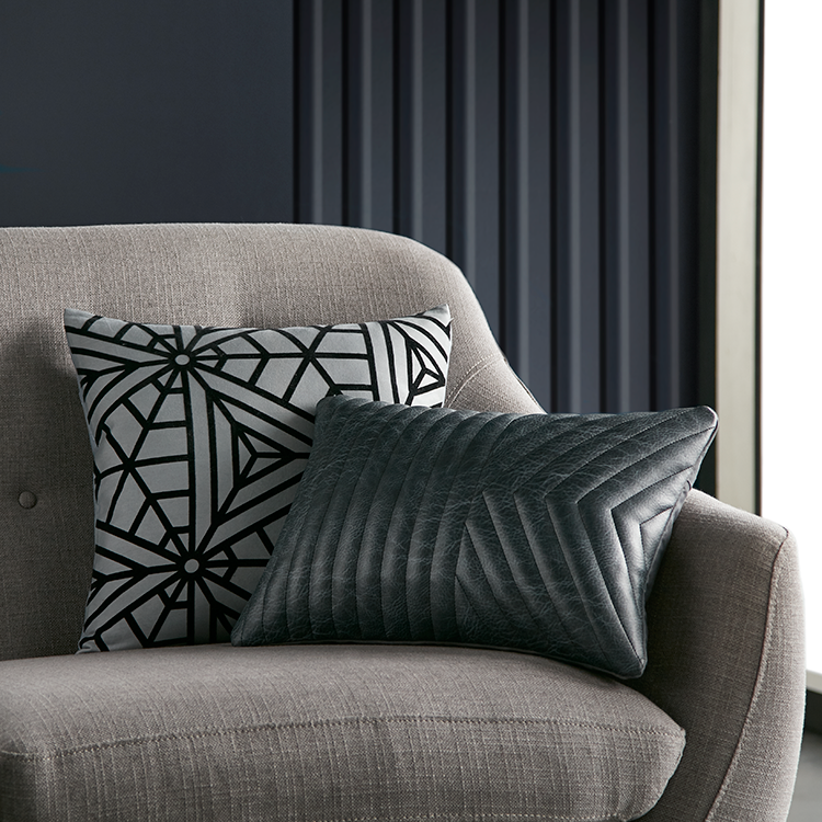 Black decorative pillows on sale