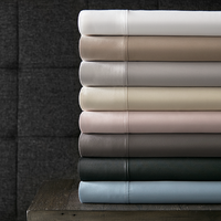 Star Wars stack of linen bed sheets sets in various colors.