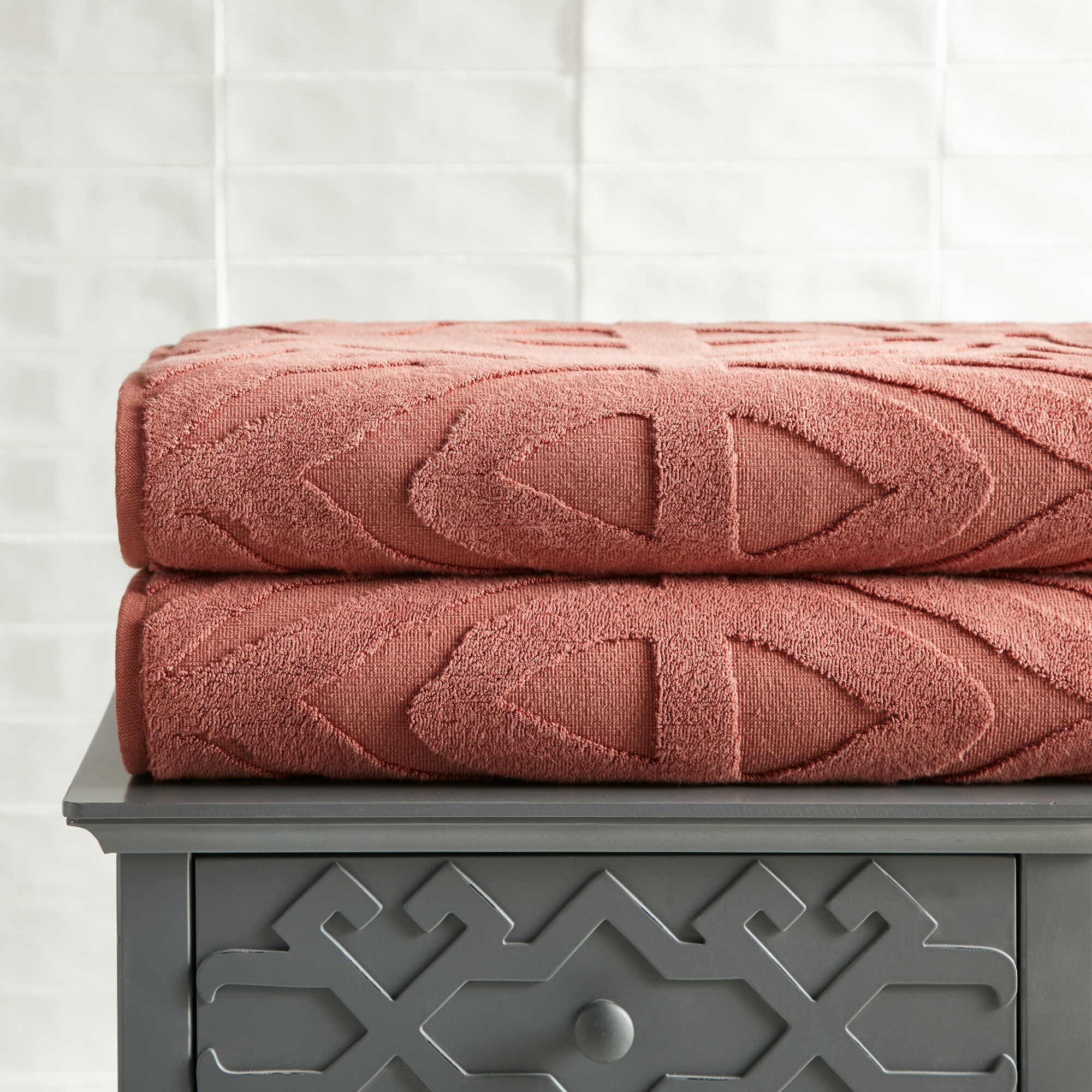 Jedi Ancient Text Towel – Soft Absorbent Cotton Clay