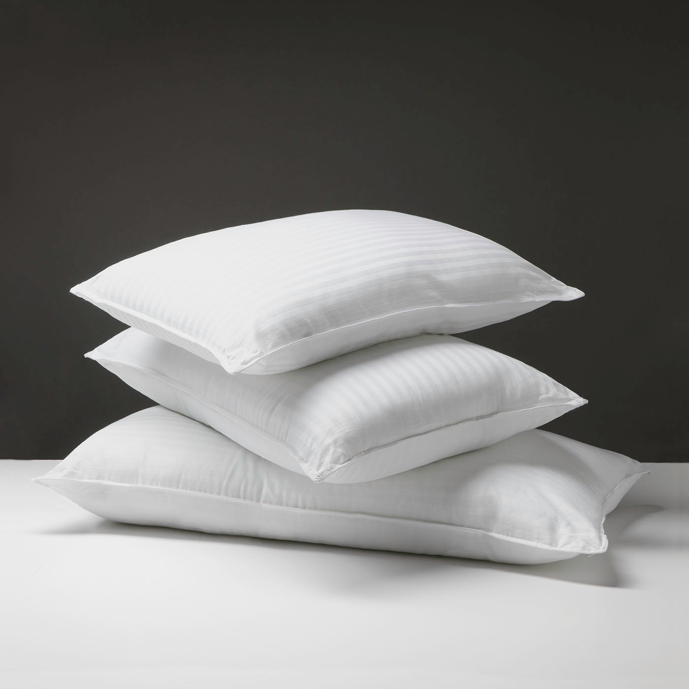 Sobel Westex Hotel Dolce Notte II Medium Pillow - Standard size, Down-like Feel, Medium-Firm Support, 100% Cotton Casing, King