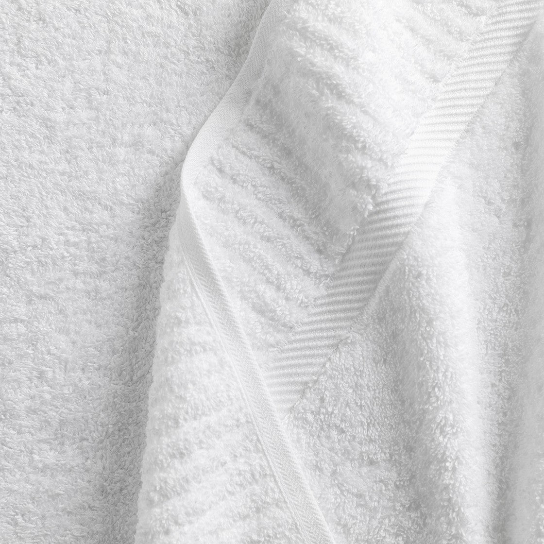 Pegasus Textiles Oasis 600 Luxury Hotel & Spa Quality White Towels